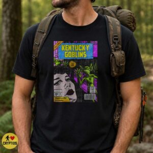 Kentucky Goblins Hopkinsville Alien Cryptid Retro Comic Book T-Shirt 7 Kentucky Goblins Hopkinsville Alien Cryptid Retro Comic Book Shirt