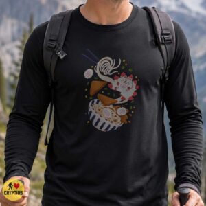 Kitsune Cat Ramen Bowl Cute Japanese Food Anime Style Shirt
