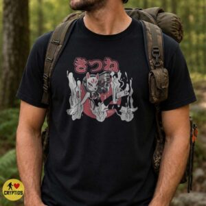 Kitsune Fox Mask Japanese Streetwear Yokai T-Shirt 5 Kitsune Fox Mask Japanese Streetwear Yokai Shirt