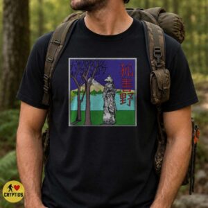 Kitsune Fox Spirit Kimono Japanese Yokai Art Shirt
