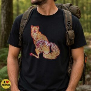 Kitsune Fox Spirit Skull Transformation Japanese Folklore Cryptid T-Shirt 6 Kitsune Fox Spirit Skull Transformation Japanese Folklore Cryptid Shirt