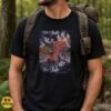 Kitsune Nine Tailed Fox Kitsune Mask Sakura Cherry Blossom Japanese Art T-Shirt 5 Kitsune Nine Tailed Fox Kitsune Mask Sakura Cherry Blossom Japanese Art Shirt