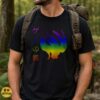Kitsune Nine-Tailed Fox Rainbow Pride LGBT Japanese Folklore T-Shirt 7 Kitsune Nine-Tailed Fox Rainbow Pride LGBT Japanese Folklore Shirt