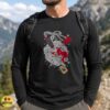 Kitsune White Fox Ofuda Shrine Sakura Red Sun Japanese Art T-Shirt 5 Kitsune White Fox Ofuda Shrine Sakura Red Sun Japanese Art Shirt