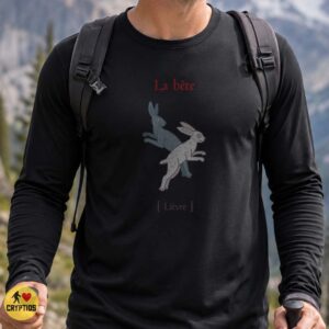 La Bête Lièvre Beast of Gévaudan French Cryptid Medieval Bestiary Shirt