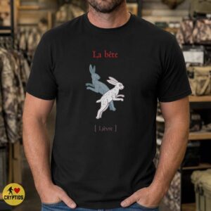 La Bête Lièvre Beast of Gévaudan French Cryptid Medieval Bestiary Shirt