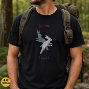 La Bête Lièvre Beast of Gévaudan French Cryptid Medieval Bestiary Shirt