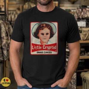 Little Cryptid Snack Cakes Black Eyed Kid Little Debbie Parody Funny Horror T-Shirt 6 Little Cryptid Snack Cakes Black Eyed Kid Little Debbie Parody Funny Shirt
