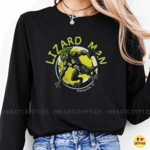 Lizard Man Bishopville South Carolina Local Cryptid Reptile Monster Legend Shirt