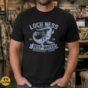 Loch Ness Deepwater Discovery Team Vintage Diver Monster Shirt