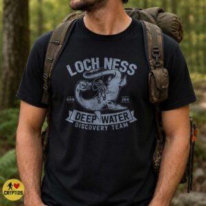 Loch Ness Deepwater Discovery Team Vintage Diver Monster Shirt