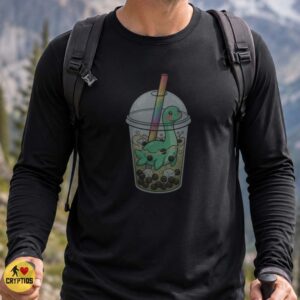 Loch Ness Monster Boba Tea Cute Kawaii Nessie Bubble Tea T-Shirt 6 Loch Ness Monster Boba Tea Cute Kawaii Nessie Bubble Tea Shirt