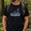 Loch Ness Monster Boxer Dog Funny Cute Cryptid Shirt