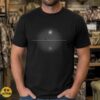 Loch Ness Monster Crescent Moon Night Reflection Dark Atmospheric Cryptid Shirt