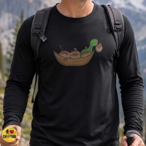 Loch Ness Monster Ice Cream Boat Nessie Cute Funny Shirt