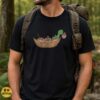 Loch Ness Monster Ice Cream Boat Nessie Cute Funny Shirt