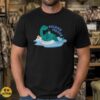 Loch Ness Monster Relaxy Nessy Unicorn Pool Float Drink Funny Shirt