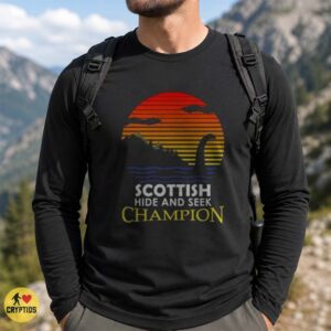 Loch Ness Monster Scottish Hide and Seek Champion Funny Shirt
