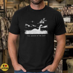 Loch Ness Monster The Unseen of the Deep Dark Sketch Cryptid Shirt
