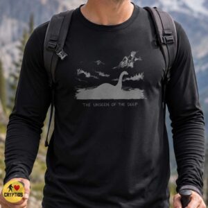 Loch Ness Monster The Unseen of the Deep Dark Sketch Cryptid T-Shirt 5 Loch Ness Monster The Unseen of the Deep Dark Sketch Cryptid Shirt
