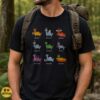 Loch Ness Monster Types Funny Wordplay Hip Ness Fit Ness Clever Ness Shirt