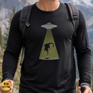 Loch Ness Monster UFO Abduction Funny Nessie Alien Cryptid T-Shirt 5 Loch Ness Monster UFO Abduction Funny Nessie Alien Cryptid Shirt