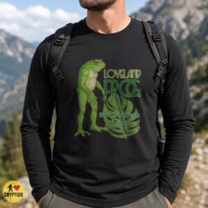 Loveland Frog Cryptid Humanoid Frog Ohio Legend Shirt