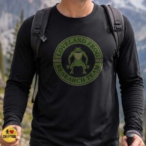 Loveland Frog Ohio 1972 Cryptid Research Team T-Shirt 5 Loveland Frog Ohio 1972 Cryptid Research Team Shirt