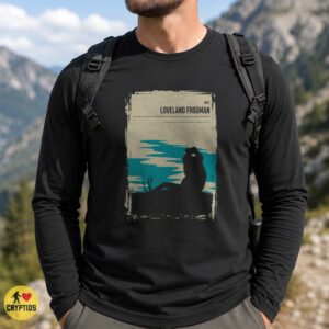 Loveland Frogman 1955 Vintage Minimalist Poster Ohio Cryptid Shirt