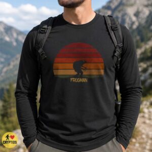 Loveland Frogman Cryptid Retro Sunset Ohio T-Shirt 6 Loveland Frogman Cryptid Retro Sunset Ohio Shirt