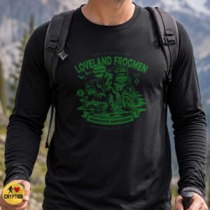 Loveland Frogmen Cryptid Club Case File Humanoid Amphibian Ohio T-Shirt 6 Loveland Frogmen Cryptid Club Case File Humanoid Amphibian Ohio Shirt
