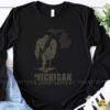 Michigan Bigfoot Hunter Sasquatch Cryptid Tracker Shirt
