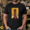 Mongolian Death Worm Desert Cryptid Cartoon Art Shirt