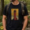 Mongolian Death Worm Desert Cryptid Cartoon Art Shirt