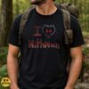 Mothman I Love Mothman Red Eyes Heart Funny Shirt