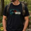 Mothman Red Eyes Night Highway Car Vintage Polaroid Horror Cryptid T-Shirt 8 Mothman Red Eyes Night Highway Car Vintage Polaroid Horror Shirt