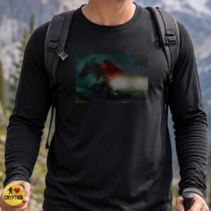Mothman Red Eyes Night Highway Car Vintage Polaroid Horror Cryptid T-Shirt 7 Mothman Red Eyes Night Highway Car Vintage Polaroid Horror Shirt