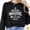 Movies Monsters And Margaritas At The Sasquatch Lounge Bigfoot Funny Shirt