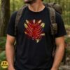 Nekomata Fire Cat Japanese Yokai Monster Shirt