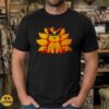 Nine Tailed Fox Kitsune Cute Kawaii Orange Fantasy Japanese Folklore Shirt