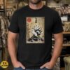 Nine Tailed Kitsune Fox Japanese Yokai Vintage Art Shirt