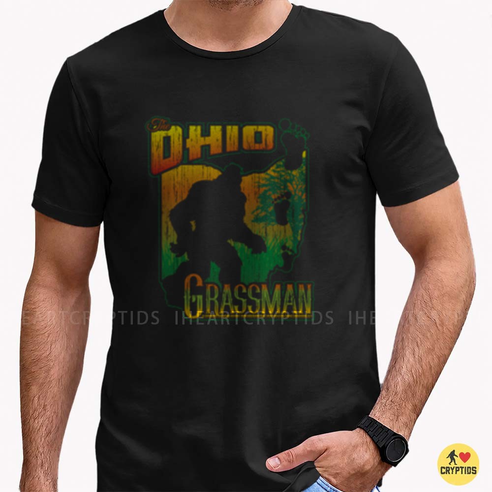 Ohio Grassman Bigfoot Sasquatch Cryptid Monster T-Shirt 1 Ohio Grassman Bigfoot Sasquatch Cryptid Monster Shirt