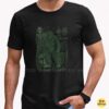 Ohio Grassman Cryptid Field Guide Bigfoot Sasquatch Skull Footprint Shirt