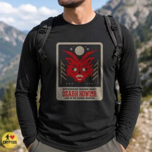 Ozark Howler Cryptozoology Tracking Society Lake of the Ozarks Missouri Cryptid Shirt