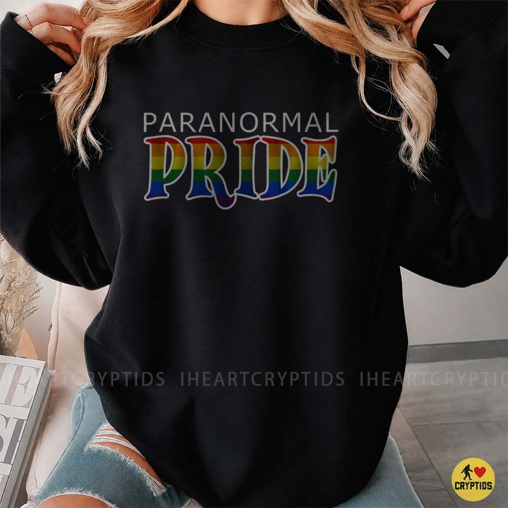 Paranormal Pride LGBT Rainbow Cryptid Lover Gay Pride Month T-Shirt 2 Paranormal Pride LGBT Rainbow Cryptid Lover Gay Pride Month Shirt