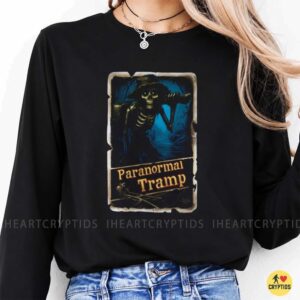 Paranormal Tramp Skeleton Hobo Ghost Cryptid Horror T-Shirt 8 Paranormal Tramp Skeleton Hobo Ghost Cryptid Horror Shirt