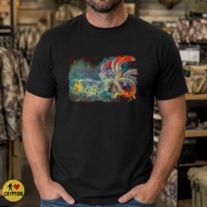 Rainbow Nine Tailed Kitsune Fox Spirit Shirt