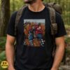 Samurai Kitsune Fox Warrior Japanese Yokai Shirt