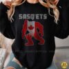 Sasq'ets Sasquatch Canadian Flag Canada Maple Leaf Forest Cryptid T-Shirt 6 Sasq'ets Sasquatch Canadian Flag Canada Maple Leaf Forest Shirt