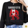 Sasq'ets Sasquatch Canadian Flag Canada Maple Leaf Forest Cryptid T-Shirt 9 Sasq'ets Sasquatch Canadian Flag Canada Maple Leaf Forest Shirt